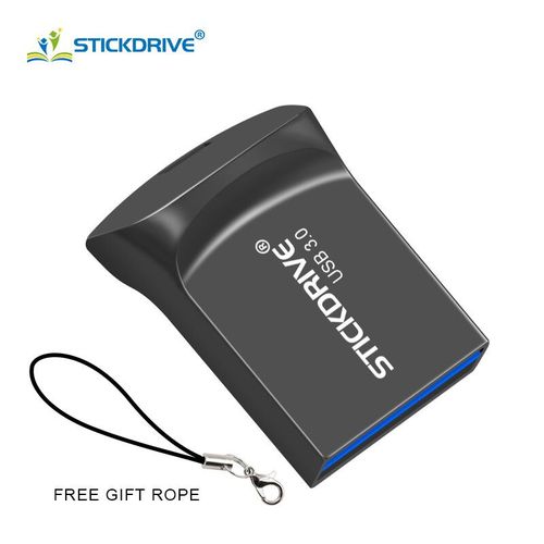Mini cl USB 3.0 de capacit relle,support  mmoire de 8 Go 16 Go 32 Go 64 Go,3.0- Black-256 GO