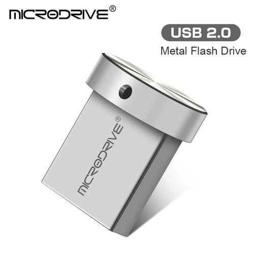 Mini cl USB,4 Go,8 Go,32 Go,64 Go,128 Go,disque U,petite cl USB- Argent-4 GO