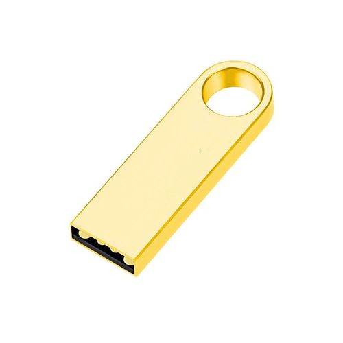 Mini cl USB en mtal,cl USB,cl USB,imprim,gravure de texte,cadeau,128 Go,2 Go,4 Go,8 Go,16 Go,32 Go,64 Go- Or-8 GO-A68