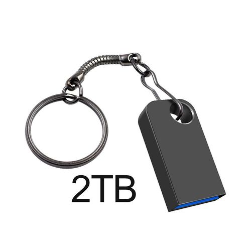 Mini cl USB haute vitesse,cl USB 3.0,cl USB portable,SSD,mmoire 1 To,2 To,512 Go,Super - Type dark gray 2TB #B