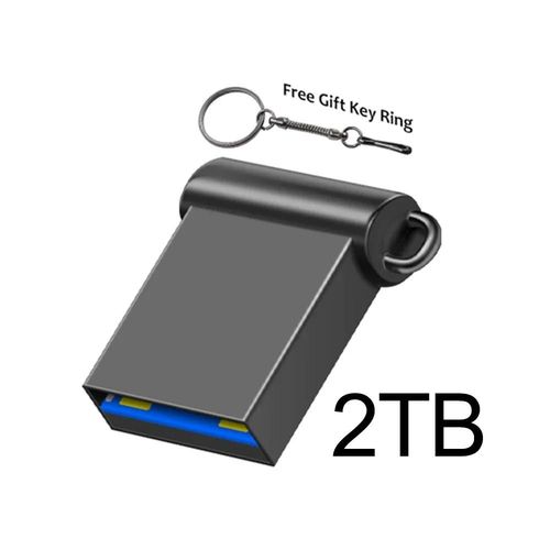 Mini cl USB haute vitesse,cl USB 3.0,cl USB portable,SSD,mmoire 1 To,2 To,512 Go,Super - Type dark gray 2TB #D