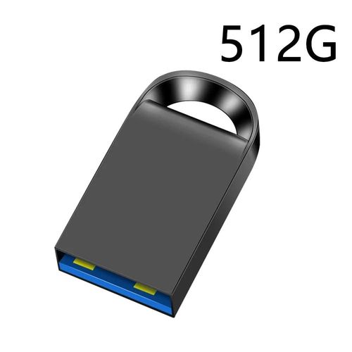 Mini cl USB haute vitesse,cl USB 3.0,cl USB portable,SSD,mmoire 1 To,2 To,512 Go,Super - Type dark gray 512GB #C