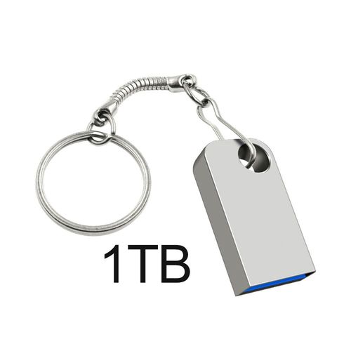 Mini cl USB haute vitesse,cl USB 3.0,cl USB portable,SSD,mmoire 1 To,2 To,512 Go,Super - Type silver 1TB #B