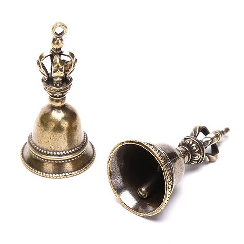 Mini Cloche Dmoniaque En Laiton, Artisanat En Laiton, Cloche Magique, Cloche  Vent, Cloche Tibtaine En Bronze, Pendentif Porte-Cls 1 Pice