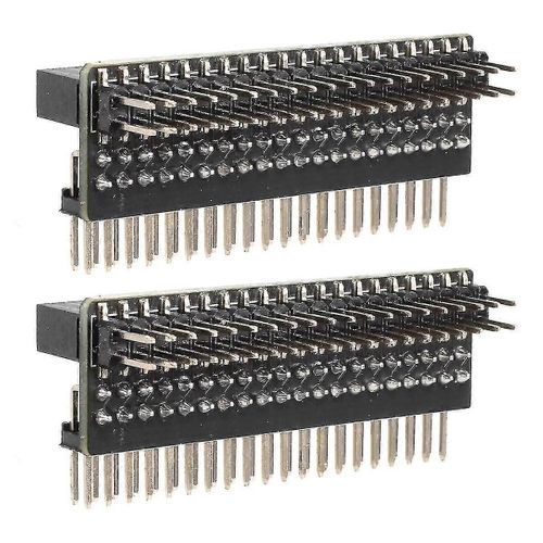 Mini Connecteurs Pour 40 Broches Gpio 1  2 Carte DExtension 2 X 20 Broches Bande Double En-Tte Mle Double Range