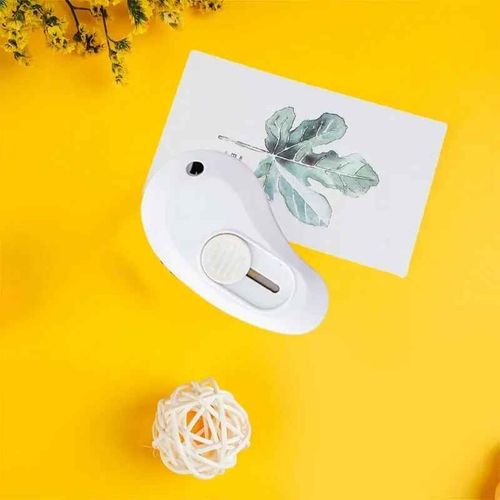 Mini Coupe-Papier Rtractable Portable,Dessin Mignon,Griffe De Chat,Nuages,Dboxeur Express,Bote  Papier,Ouvre-Colis,Couteau Utilitaire - Type Water Drops-White