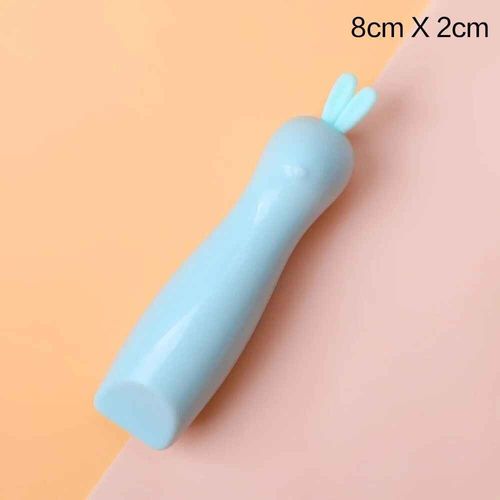 Mini Couteau Utilitaire D'art De Dessin Mignon,Forme De Patte De Chat,Coupe-Papier,Bote Express,Ouvre-Enveloppe,Lame,Fournitures D'art - Type Blue Bunny-1pcs