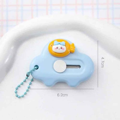 Mini Couteau Utilitaire De Dessin Avec Pendentif,Coupe-Papier Kawaii,Petit Coupe-Bote Portable Pour tudiant,Couteau Pliant De Scurit - Type No.8