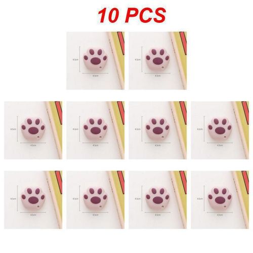 Mini Couteau Utilitaire Patte De Chat Kawaii,Coupe-Papier Mignon,Couteau De Poche,Ouvre-Bote Express,Couteau  Enveloppe,Papeterie Corenne,1  40 Pices - Type B 10pcs