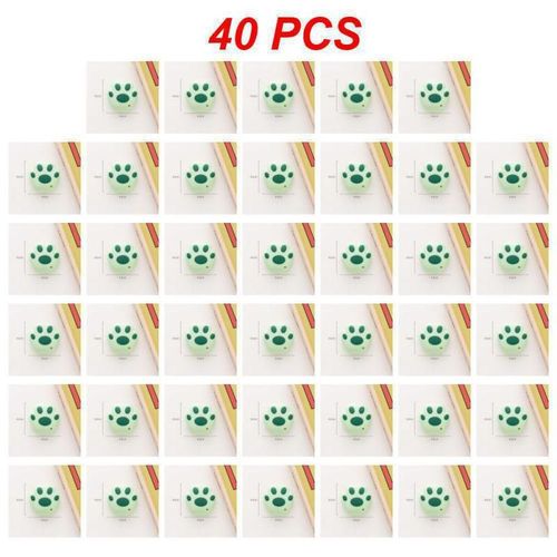 Mini Couteau Utilitaire Patte De Chat Kawaii,Coupe-Papier Mignon,Couteau De Poche,Ouvre-Bote Express,Couteau  Enveloppe,Papeterie Corenne,1  40 Pices - Type C 40pcs