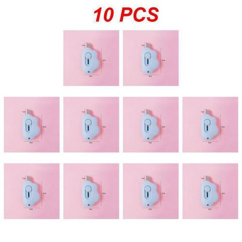 Mini Couteau Utilitaire Portable,Coupe-Papier,Lame De Rasoir,Fournitures De Coupe,Bureau,Mignon,Lapin,Nuage,Document - Type A 10pcs