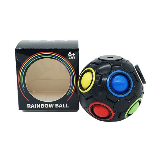 Mini Cube Interactif Spinner Pour Les Doigts, Stimulation Sensorielle, Anti-Anxit, Balle De Football, D5qa