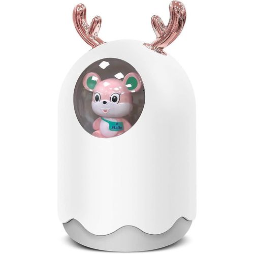 Mini diffuseur d'huiles essentielles et humidificateur d'air portable - Silencieux, USB, longue dure de vie de la batterie, cadeau idal pour toutes les occasions