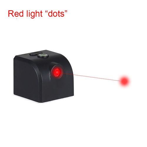 Mini Dispositif D'aide Au Golf D'intrieur Horizontal Au Laser Avec Faisceau Laser Vert/Rouge Ultra Fort,Portable Avec Batterie - Type Red Dots #B