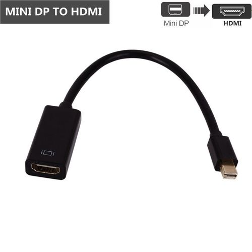 MINI DP TO HDMI - Adaptateur Mini DP DisplayPort vers HDMI, 3 en 1, VGA, DVI, cble convertisseur pour MacBook Pro Air Mini DisplayPort