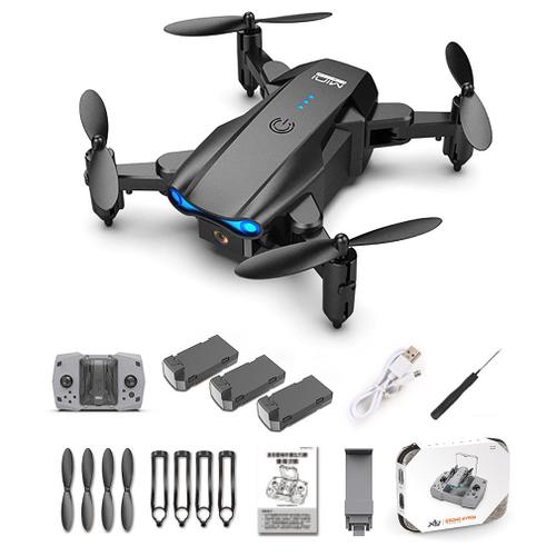 Mini Drone Radiocommand Avec Camra Hd 4k, Wifi, Fpv, Quadricoptre Pliable De Poche, Retour  Une Touche, Hlicoptre Rc, Jouet Pour Enfants