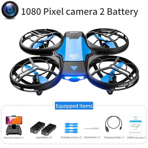 Mini Drone V8 CamRa Hd 4k 2021 P Wifi Fpv Pression De L'air