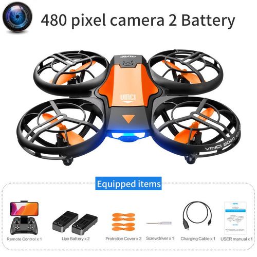 Mini Drone V8 CamRa Hd 4k 2021 P Wifi Fpv Pression De L'air