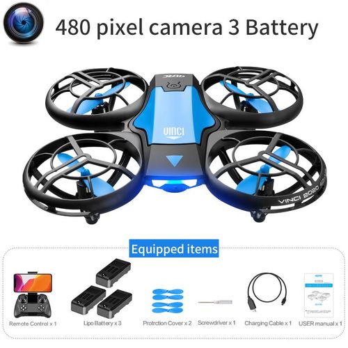 Mini Drone V8 CamRa Hd 4k 2021 P Wifi Fpv Pression De L'air