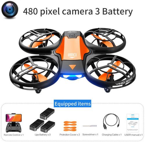 Mini Drone V8 CamRa Hd 4k 2021 P Wifi Fpv Pression De L'air