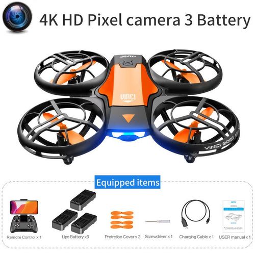 Mini Drone V8 CamRa Hd 4k 2021 P Wifi Fpv Pression De L'air
