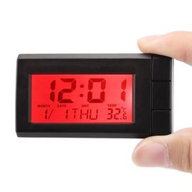 Generic Horloge numérique LCD pour voiture thermomètre et