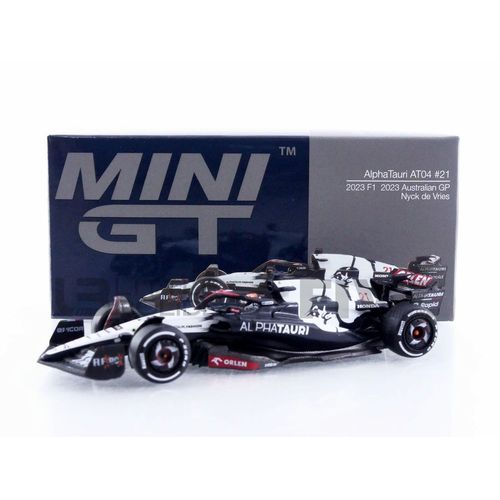 Mini Gt 1/64 - Alpha Tauri At04 - Australian Gp 2023 (N. De Vries) Mgt00727-L
