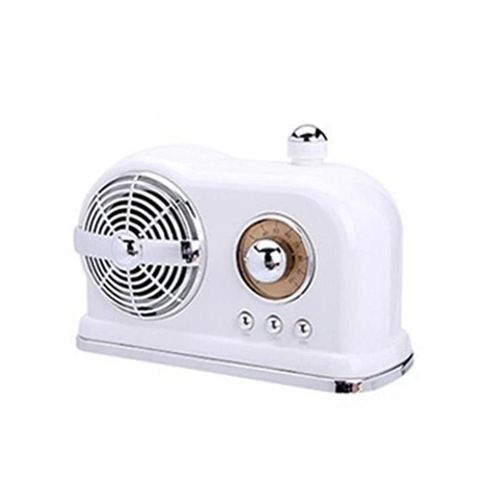 Mini haut-parleur Bluetooth rtro sans fil Super Bass Music Haut-parleurs Blanc
