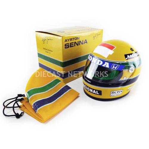 Mini Helmet 1/2 - Casque Ayrton Senna - Mclaren World Champion 1990 - As-Hs-1990