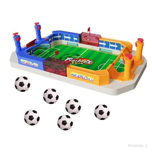 Mini Jeu De Football De Table Portable Pour Le Divertissement, Jeu Familial 6 Balles