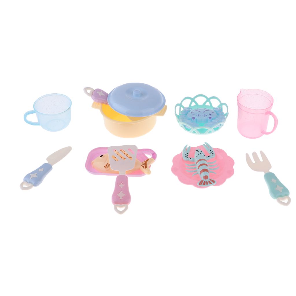 Mini Jeu De Nourriture En Plastique Jouets De Meubles De Cuisine Pour Poupee Reborn Pour Bebe Mellchan 9 11 Pouces Fournitures De Soins Infirmiers Pour Poupee Reborn Bleu Rakuten