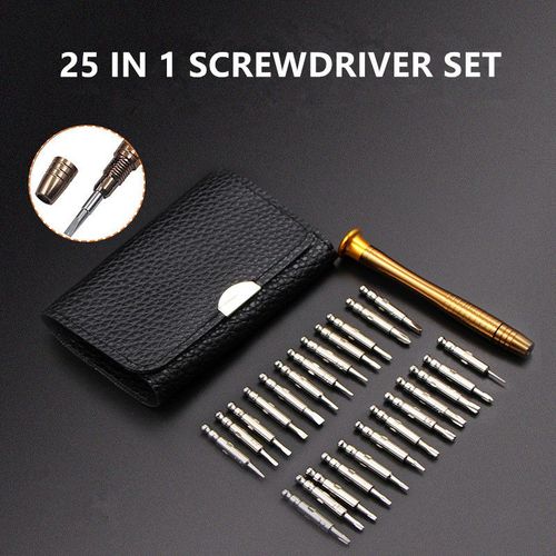 Mini Jeu De Tournevis Torx De Prcision 25 En 1, Outil De Rparation D'ouverture Multifonctionnel, Jeu De Tournevis De Prcision Pour Tlphones Tablette Pc