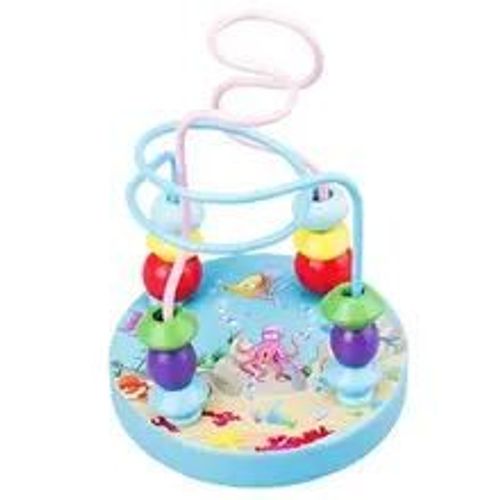 Mini Jouets En Bois Montessori Pour Enfants, Labyrinthe En Fil De Perles, Montagnes Russes, Puzzle Pour Tout-Petits, Jouets Pour Bbs-Ocean 211