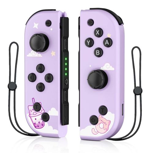 Mini Joypad Pour Nintendo Switch/Ios/Android/Pc Manette De Jeu Pour Tlcommande Avec Fonction De Rveil Contrle De Mouvement/Double Vibration E08-03-208