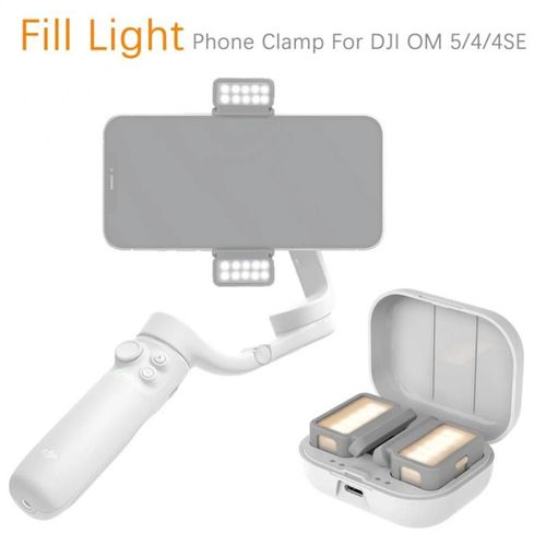 Magnetic Mini Video Light Magnetic Mini Light For DJI Osmo Pocket 3 - IPX4 Waterproof LED Video Light With Adjustable Colors Osmo Pocket 3 Accessories