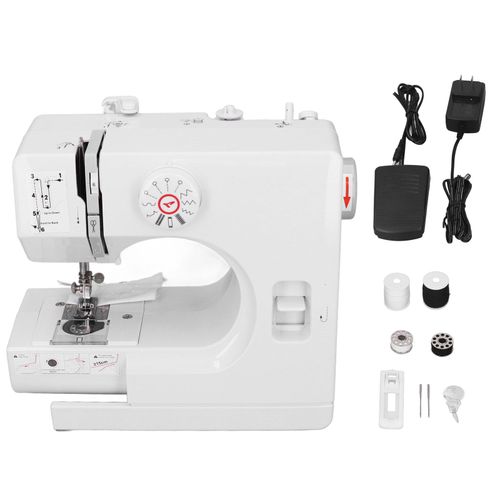 Mini Machine A Coudre Electrique Multifonctionnelle 12 Points, Pour Usage Domestique, Prise Us 100-240 V