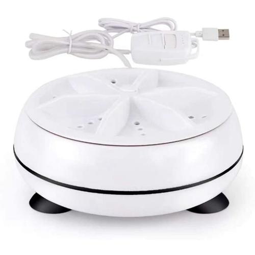 Mini Machine  laver Portable  ultrasons, lave-vaisselle avec alimentation USB, pour le linge personnel, Camping-car, voyage