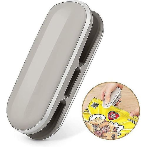 Mini-machine  sceller les sacs portable - Thermoscelleuse et dcoupeuse 2 en 1 pour le stockage des aliments, des collations et la refermeture des sacs