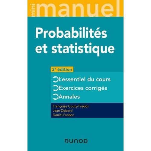 Mini Manuel De Probabilits Et Statistique - Cours + Qcm    Format Grand Format 
