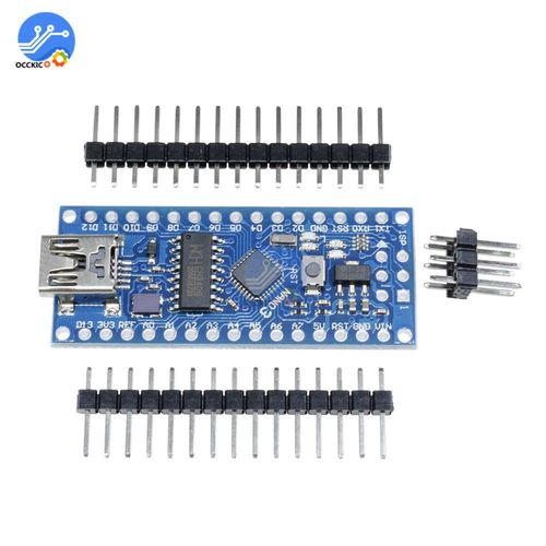 Mini Module De Carte Usb Nano V3.0 3.0 Atmega168 Ch340g Ch340, 3.3v 5v/16mhz, Microcontrleur Pour Arduino Nano V3