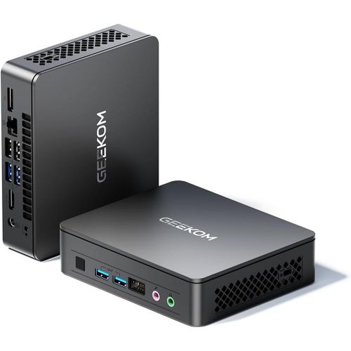 Mini Pc Air12 Lite, Intel Alder Lake N100 Processeur, 8Gb Ddr4 256Gb Ssd, Windows 11/ Wifi 5 & Bt 5.1/6Usb Ports/Double cran 4K/ Hdmi 2.0/ Mini Ordinateur De Bureau[HUB6110537]