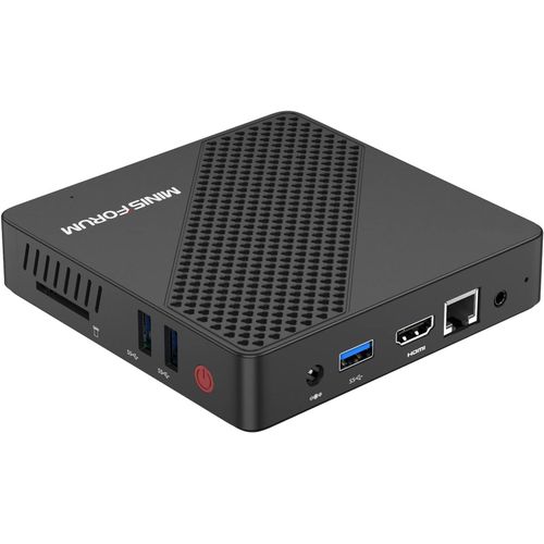Mini Pc Intel Celeron N4020(Jusqu' 2,8 Ghz),Ddr4 4 Go/64 Go Emmc,Intel Uhd Graphics 600,Mini-Ordinateur Sans Ventilateur 4K@60Hz Hdmi&Vga,Usb3.0,Wi-Fi 2.4/5.8G,Bt4.2