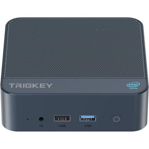 Mini Pc Key-N150 13me Gn Intel Twin Lake-N150, Ram Ddr4 16 Go, Ssd 500 Go, Key-N Mini Ordinateur, Double Hdmi 4K@60Hz,Double 1000M Lan/Wi-Fi 5/Bt 5.0/3Usb 3.2/1Usb2.0[HUB6111040]
