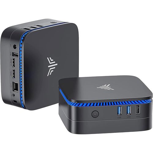 Mini Pc ntel Celeron N5105(Jusqu' 2,9 Ghz) Mini Ordinateur De Bureau,Ak1 Pro 8Go Ddr4/256Go Rom Mini Tour Pc 4K Uhd,Double Wifi,Gigabit Ethernet,Hdmi,Vesa Pour Bureau/tude/Maison
