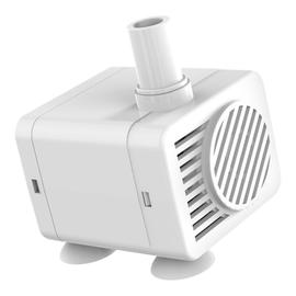 Mini pompe à eau de chat à la mode fontaine submersible -silencieuse  imperméable à l'eau 5V pour le distributeur d'eau d'animal familier de -  sans lumière