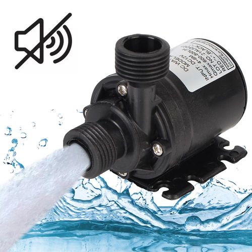 Mini pompe  eau Submersible Portable 800L/H, 5M DC 12V, pour systme de refroidissement, fontaine de chauffage, moteur Ultra silencieux sans balais