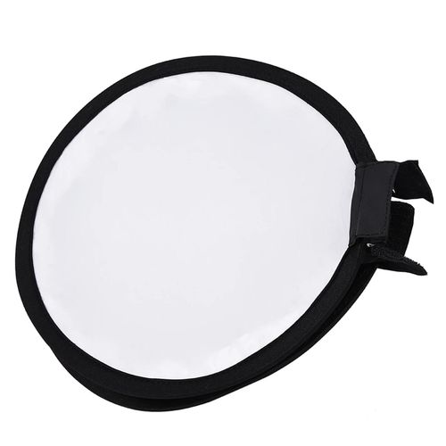 Mini Portable Rond Beaut Plat Speedlite Flash Diffuseur Bote  lumire (30cm)