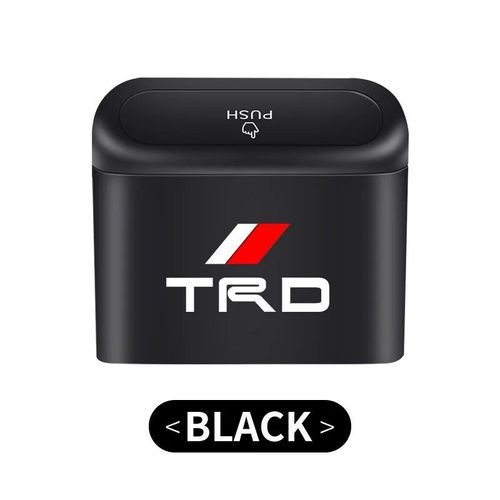 Mini Poubelle De Voiture Pour Toyota Trd Cortrustcamry Rav4 Yadditif Auris Trd C-Hr Prius Avensis Goods Auto Accessrespiration - Type Black