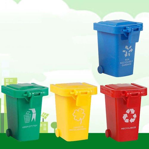 Mini Poubelle Pour Maison De Poupe, Simulation 1:12, Jouet, Camion Poubelle, Vhicule En Bordure, Jouets, Meubles, Jouet, Cadeau