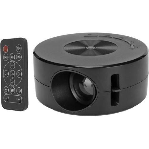 Mini Projecteur Led, Mme Fonction D'cran Clear Sound Protection Des Yeux Multifonction Pocket Cinema Projector Haut-Parleur Pour Un Usage Domestique[APP6191257]